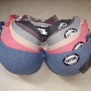 34B Cotton Bra Collection